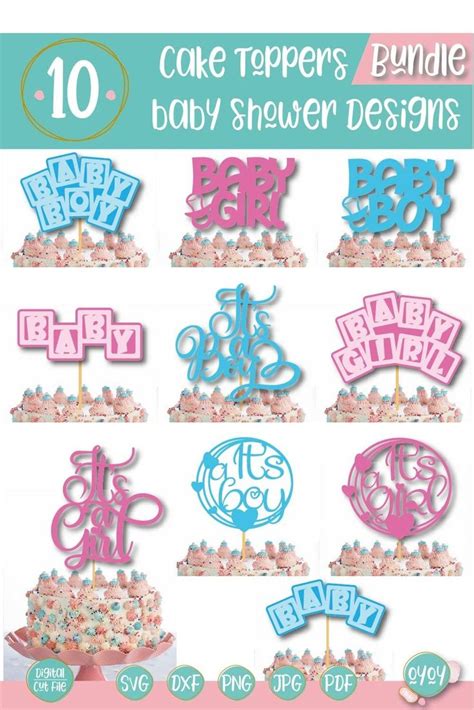 Cake topper svg png It's a Boy Circles svg birthday svg for cricut dxf ...