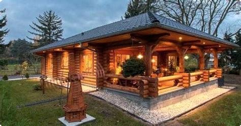 Cozy Log Cabin With The Perfect Open Floor Plan