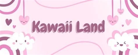 Get this Cute Pastel Kawaii Life Pink Discord Banner template for free