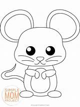 Free Printable Forest Mouse Coloring Page For Kids  Animal coloring sketch template