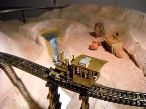 HOn30 Brass Loco and mining Pizza layout | Ho trains, Model railroad, Train layouts