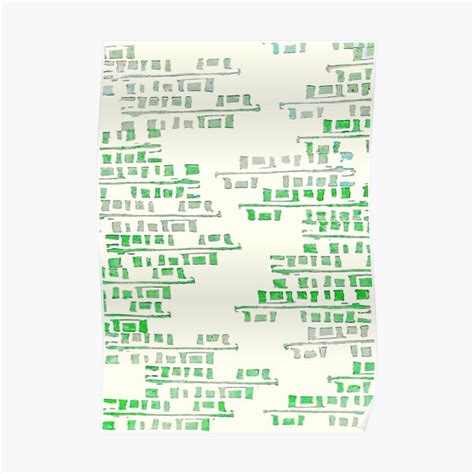 "Green map" Poster for Sale by Veronica-lam | Redbubble