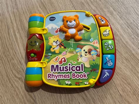 VTech Musical Rhymes Book, Babies & Kids, Infant Playtime on Carousell