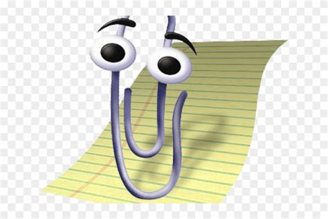 Microsoft Windows Clipart Paper Clip - Microsoft Paperclip, HD Png ...