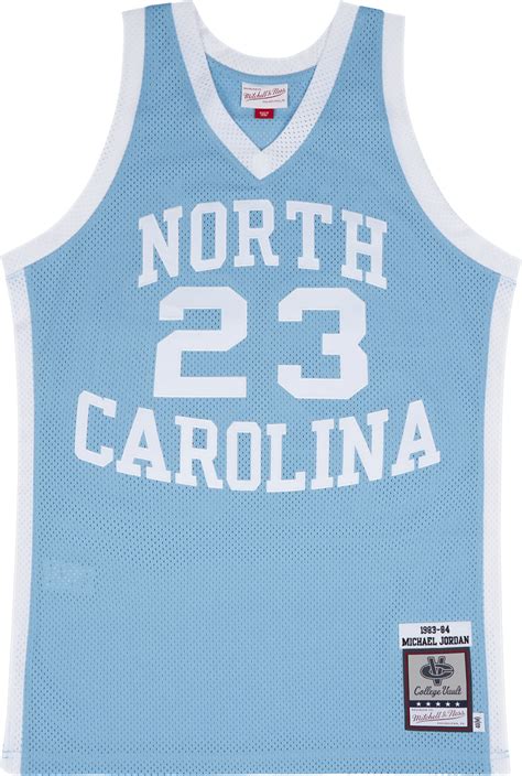 Mitchell & Ness Ncaa Unc Michael Jordan 1983-1984 #23 Authentic ...