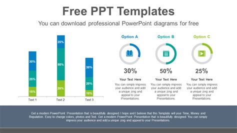 Download Stacked Vertical Bar Chart Brain Powerpoint Infographic Template