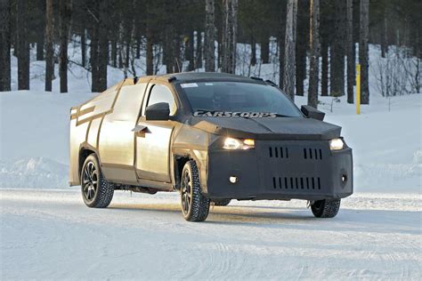 2020 Fiat Strada Pickup’s New Camo Pays Homage To Tesla Cybertruck ...