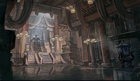 The lord in the throne room by ortsmor on DeviantArt | Throne room, Fantasy castle, Fantasy ...