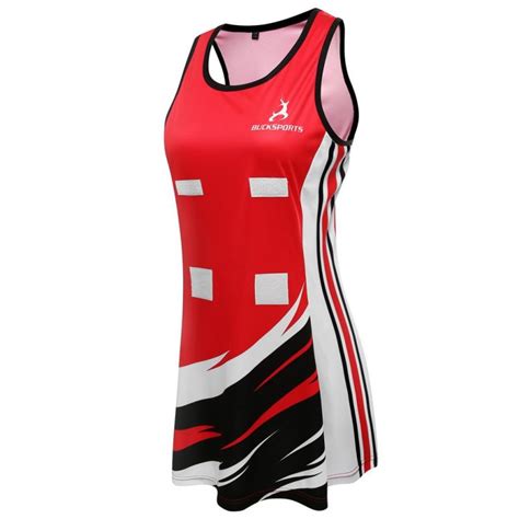 NETBALL A-LINE DRESS-N11RBW