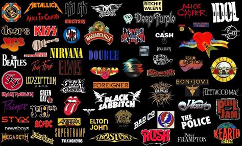 Classic Rock Bands Wallpaper WallpaperSafari - Tulisan Wibu