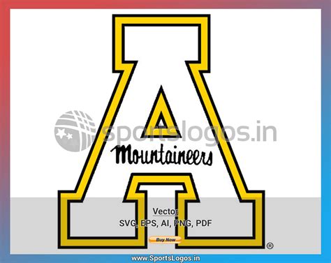 Appalachian State Mountaineers - College Sports Vector SVG Logo in 5 formats - SPLN000133 ...