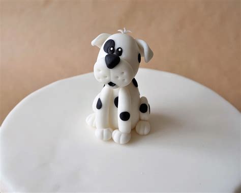 Fondant dog cake topper dog topper puppy topper dog | Etsy