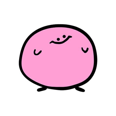 a low quality drawing of kirby | Fandom