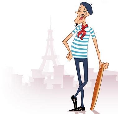 Cartoon French Man - Cliparts.co