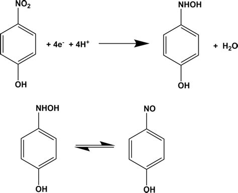 Reduction reactions of 4-nitrophenol | Download Scientific Diagram