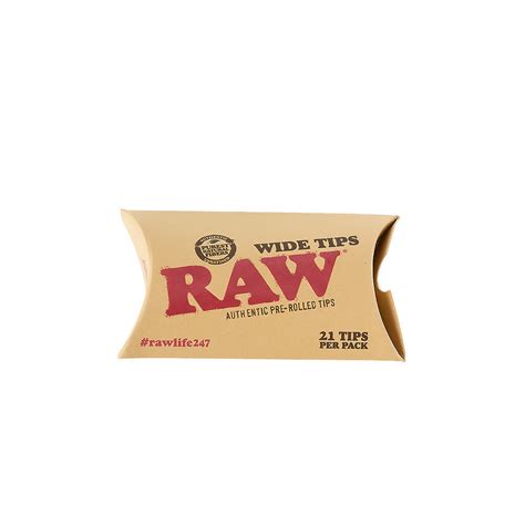 RAW – Pre-Rolled Wide Joint Rolling Tips | Smoking Outlet