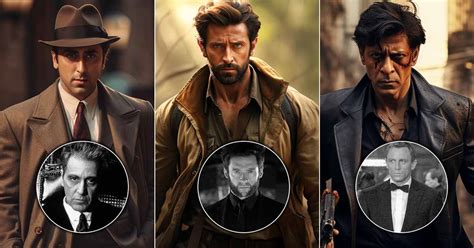 Shah Rukh Khan As James Bond To Hrithik Roshan As Wolverine, AI Reimagines Iconic Bollywood ...