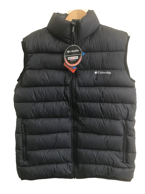 Columbia Mens Down Puffer Vest Gilet Insulated Omni-Heat 5 Colours RRP £110.00 | eBay