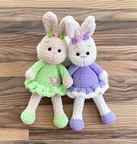 Crochet Toy Pattern Bunny Pattern Crochet Bunny | Etsy