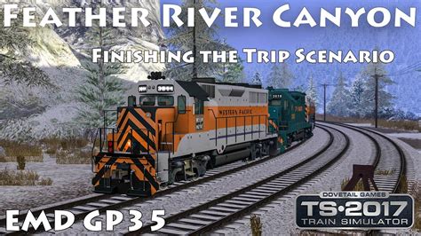 Western Pacific GP35 Add-On | Finishing the Trip Scenario Train Simulator 1440p - YouTube