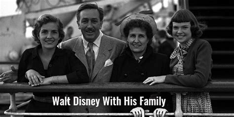 Walt Disney And His Family Life