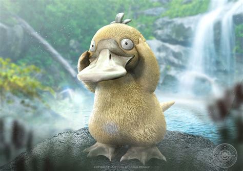 Psyduck, Joshua Dunlop on ArtStation at https://www.artstation.com ...