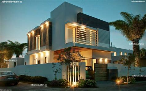 10 Marla Corner House Plan 3D Front Elevation Design Images In Pakistan | Modern exterior house ...