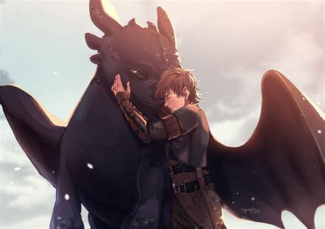 Toothless And Hiccup Wallpaper