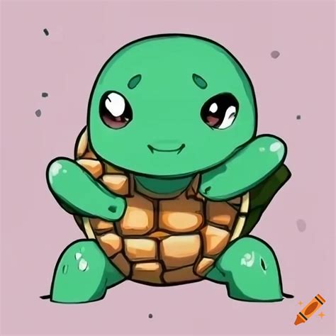 Anime chibi turtle bn