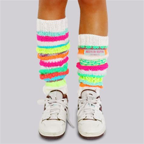 LA Fancy Neon Legcuffs Size S-L - MARYLIN ROPER