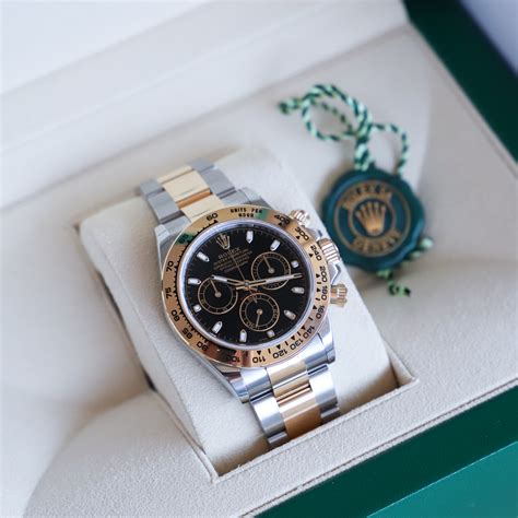 Rolex Daytona Two-Tone Black Dial 116503 Unworn 2020 - Millenary Watches