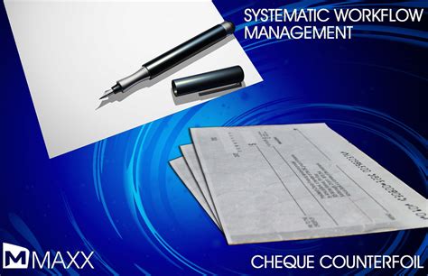 Cheque Counterfoil | MAXX: Systematic workflow Management Ch… | Flickr