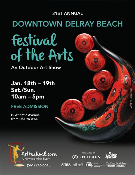 Jan 18 | 31st Annual Downtown Delray Beach Festival of the Arts | Boca Raton, FL Patch