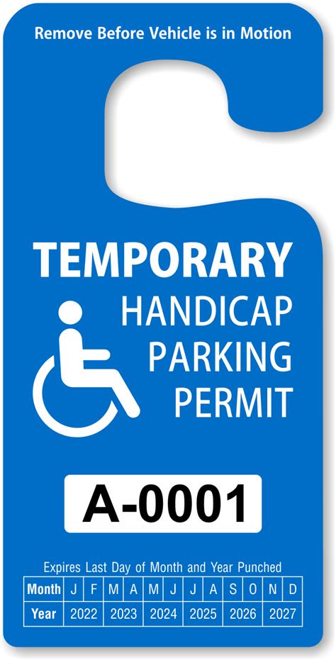 Handicap Parking Permits