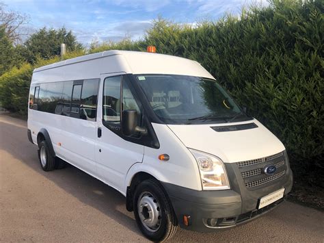 Used 2013 Ford Transit T430 2.2 135bhp LWB MINI BUS - 14/17 SEATER For ...