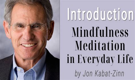 [Audio] Introduction: Mindfulness Meditation in Everyday Life by Jon ...