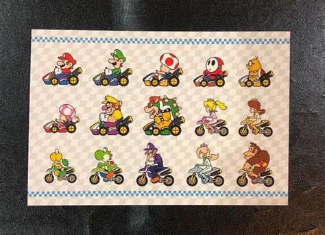 Super Mario Kart Characters