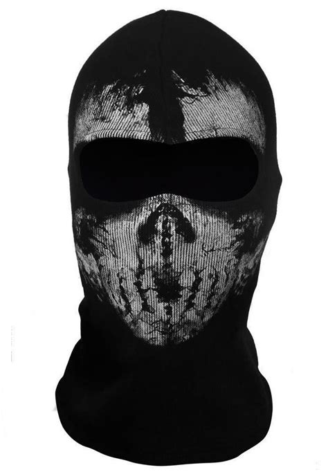 Call of Duty 10balaclava face ghost skull mask hood biker skateboard ...