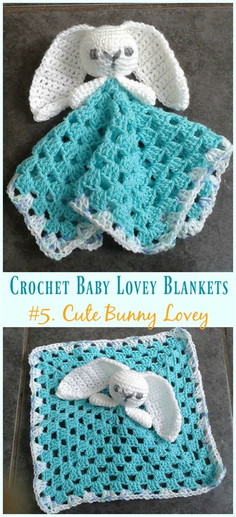 Baby Lovey Blanket Free Crochet Patterns