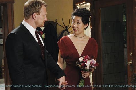 Grey's Anatomy: Cristina And Owen - Wedding Photos Galore | Sandra Oh News.