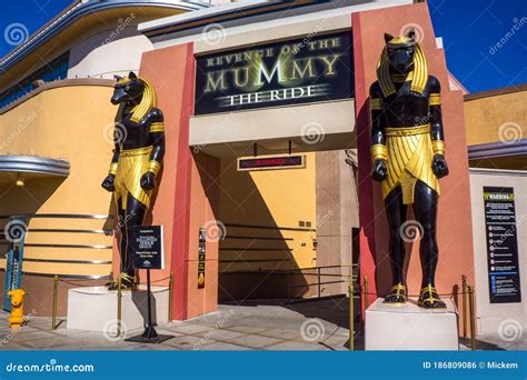 Revenge Of Mummy At Universal Studios Singapore Editorial Photo | CartoonDealer.com #13196719