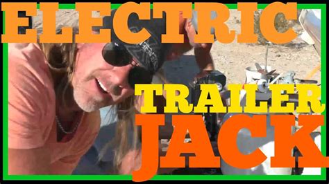 Trailer Jacks | How to install an Electric Trailer Jack - YouTube