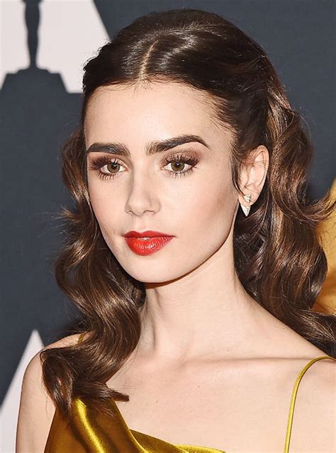 Lily Collins http://en.louloumagazine.com/beauty/celebrity-beauty/stars-the-hottest-looks-of ...