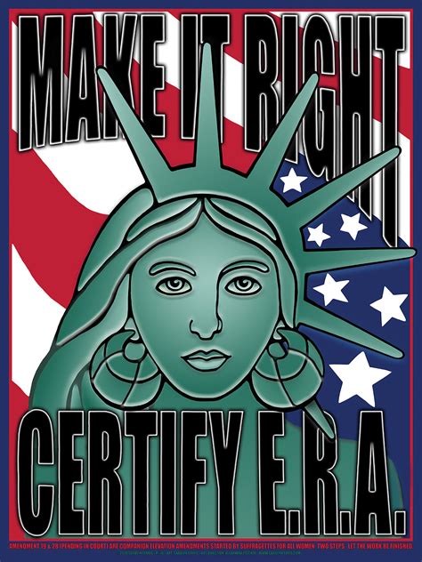 19th Amendment Poster by Carolyn Ferris – Haight Street Art Center