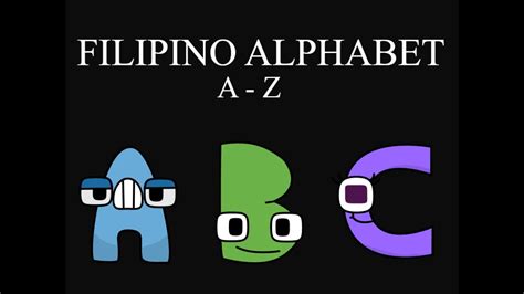 Filipino Alphabet Lore (PART I) - YouTube