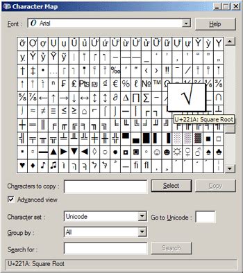 Latex Math Symbol Square Root