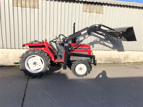 Yanmar F20D compact tractor with front-end loader - Compact Tractors ...