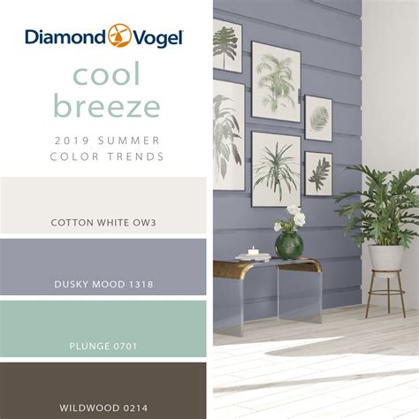 2019 Summer Color Paint Trends: Cool Breeze for a Restful Space