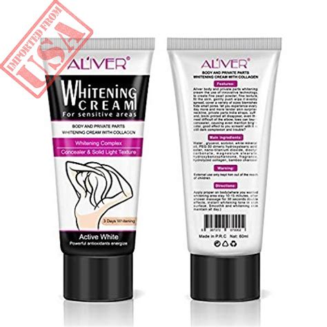 Natural Underarm Whitening Cream, Armpit Lightening & Brightening Deodorant Cream, Body Creams ...