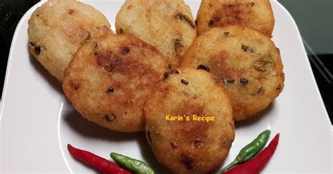 Karin's Recipe: Combro (Stuffed Cassava Patties)